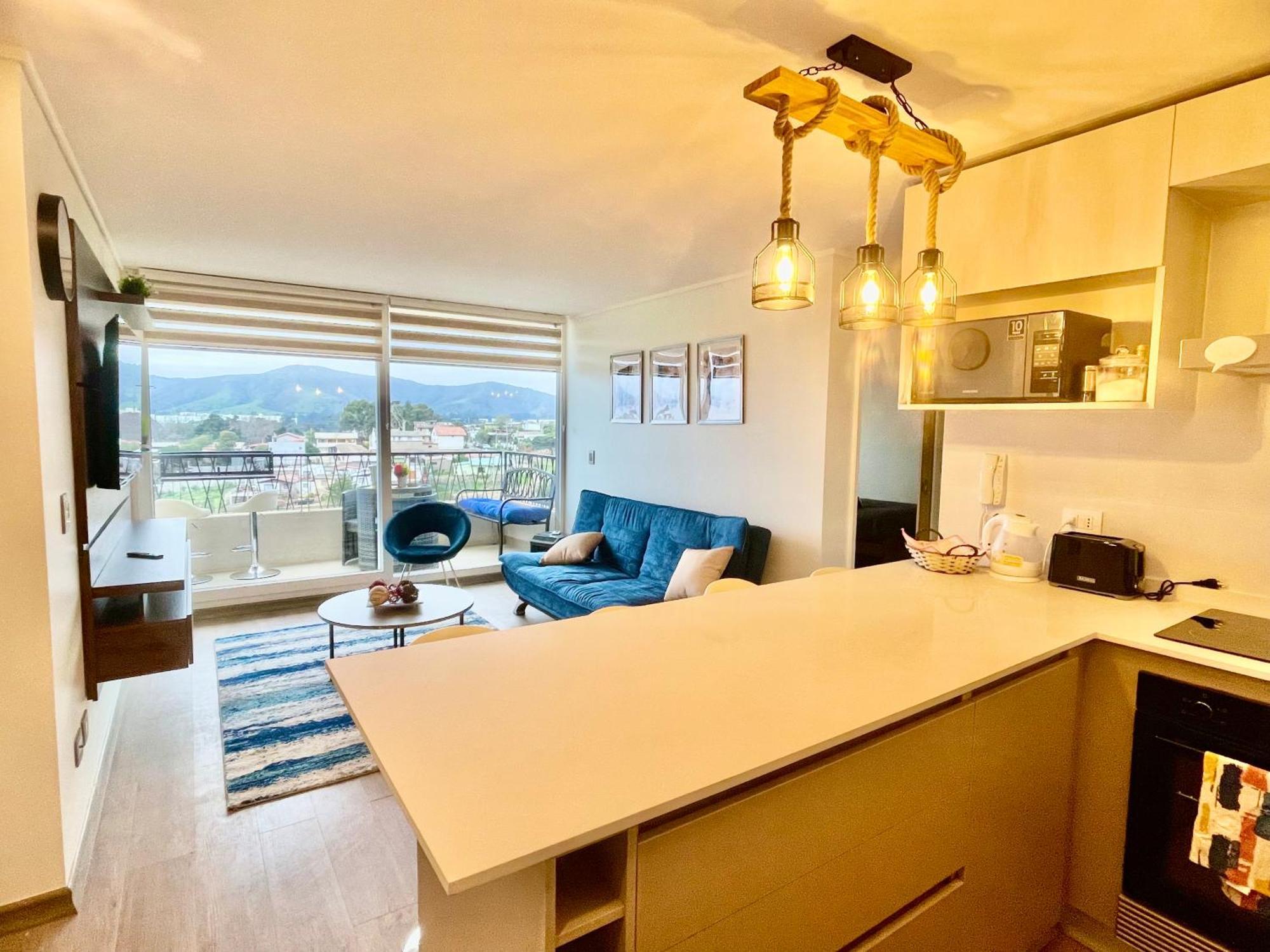 Hermoso Y Acogedor A Pasos De La Playa Y Servicios Apartamento